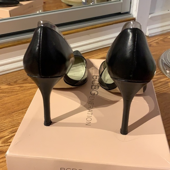 Bcbg generation black and clear heel - Picture 5 of 7